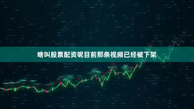 啥叫股票配资呢目前那条视频已经被下架