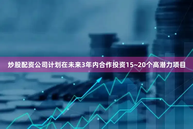 炒股配资公司计划在未来3年内合作投资15~20个高潜力项目