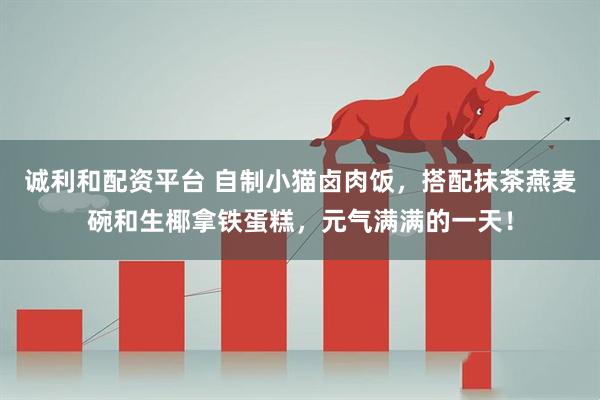 诚利和配资平台 自制小猫卤肉饭，搭配抹茶燕麦碗和生椰拿铁蛋糕，元气满满的一天！